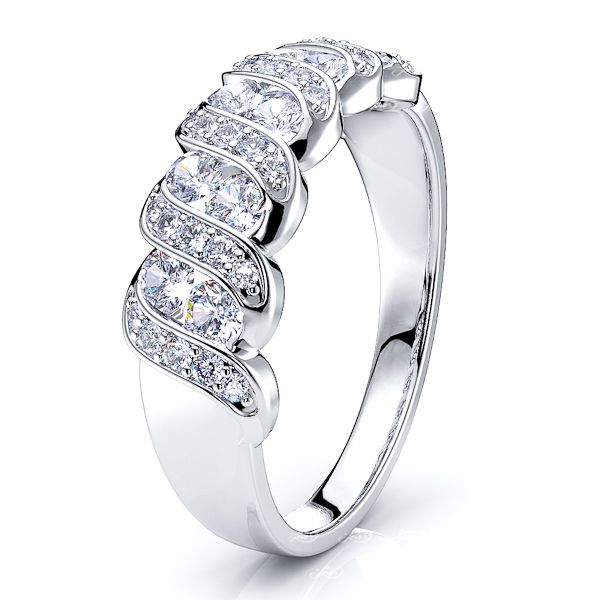 Idelle Wowomen Anniversary Wedding Band