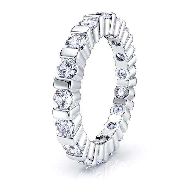 Brigid Diamond Wowomen Eternity Wedding Ring