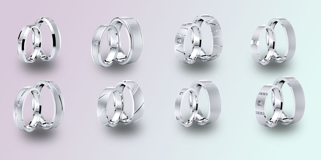 8 Budget-Friendly His & Hers Wedding Ring Set