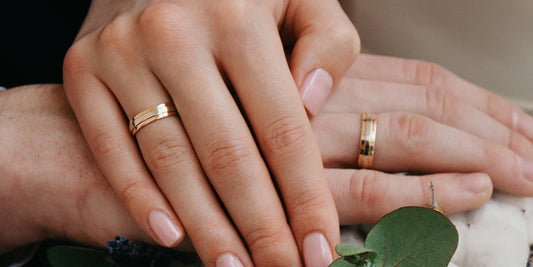 Choosing His and Hers Wedding Bands We Love