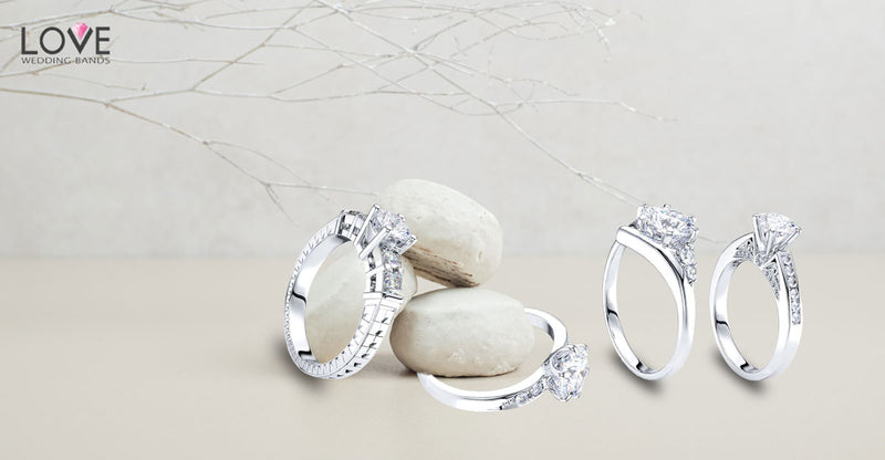 The History of Sidestone Diamond Engagement Rings: A look at the origins and evolution of this style