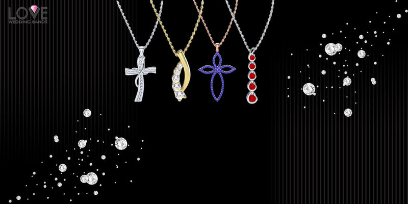 Different Styles of Diamond Pendants: Solitaires, Clusters, Hearts, and Crosses