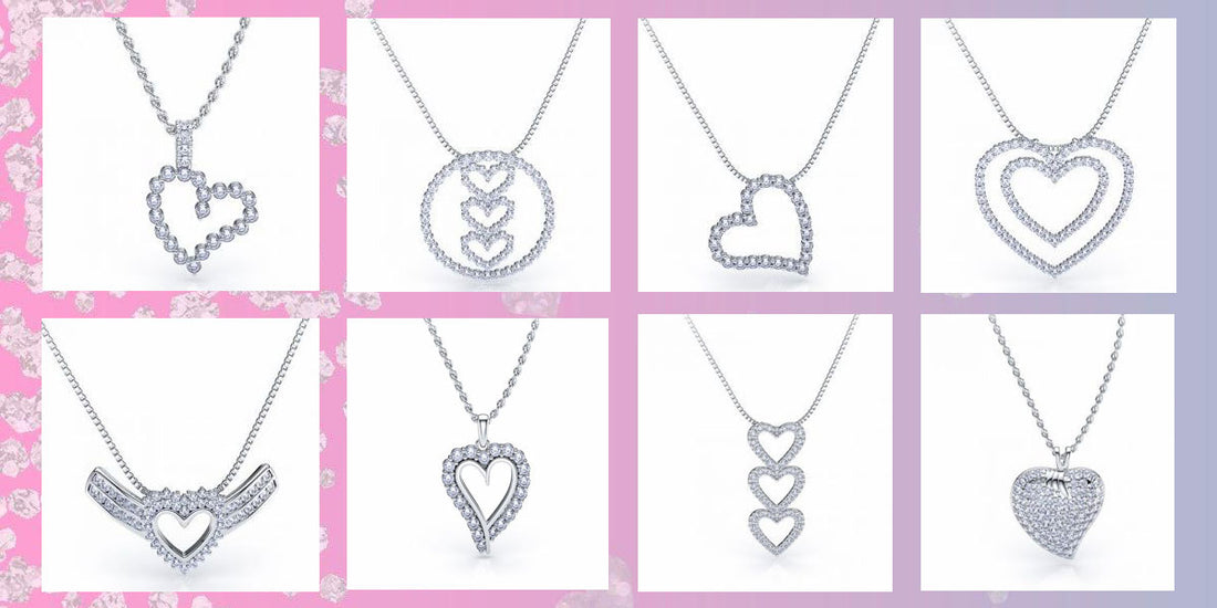 Top 8 Unique Diamond Heart Pendants for Her