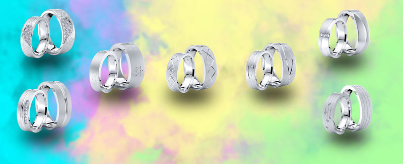 7 Exceptional Matching Wedding Rings Available at Love Wedding Bands