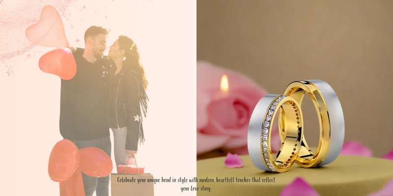 A Trendy Way to Celebrate Your Love Story