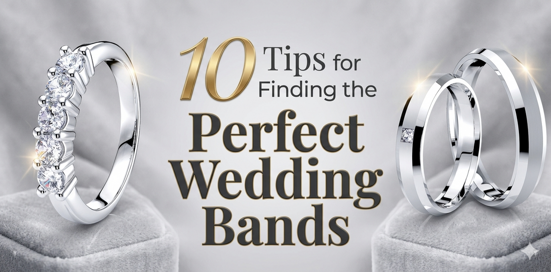 10 Tips for Finding the Perfect Wedding Bands