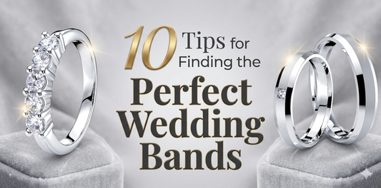10 Tips for Finding the Perfect Wedding Bands