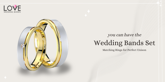 Customizing Your 2 Piece or 3 Piece His and Hers Wedding Ring Sets