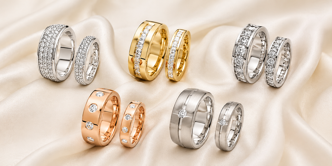 His and Hers Diamond Wedding Bands: 15 Matching Sets for Every Style (2026)