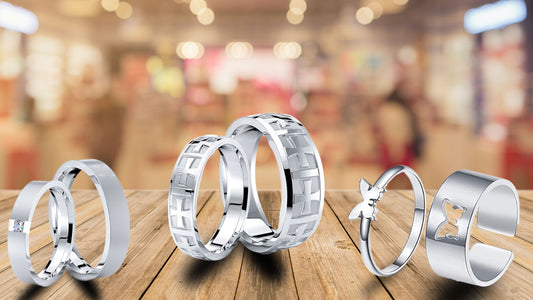 Matching His and Hers Promise Rings - The Perfect Anniversary Gift