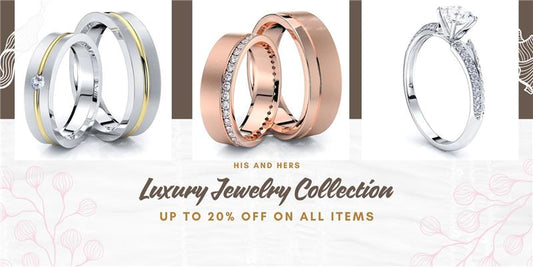 Pairing "His and Hers" Wedding Bands with Different Engagement Ring Styles
