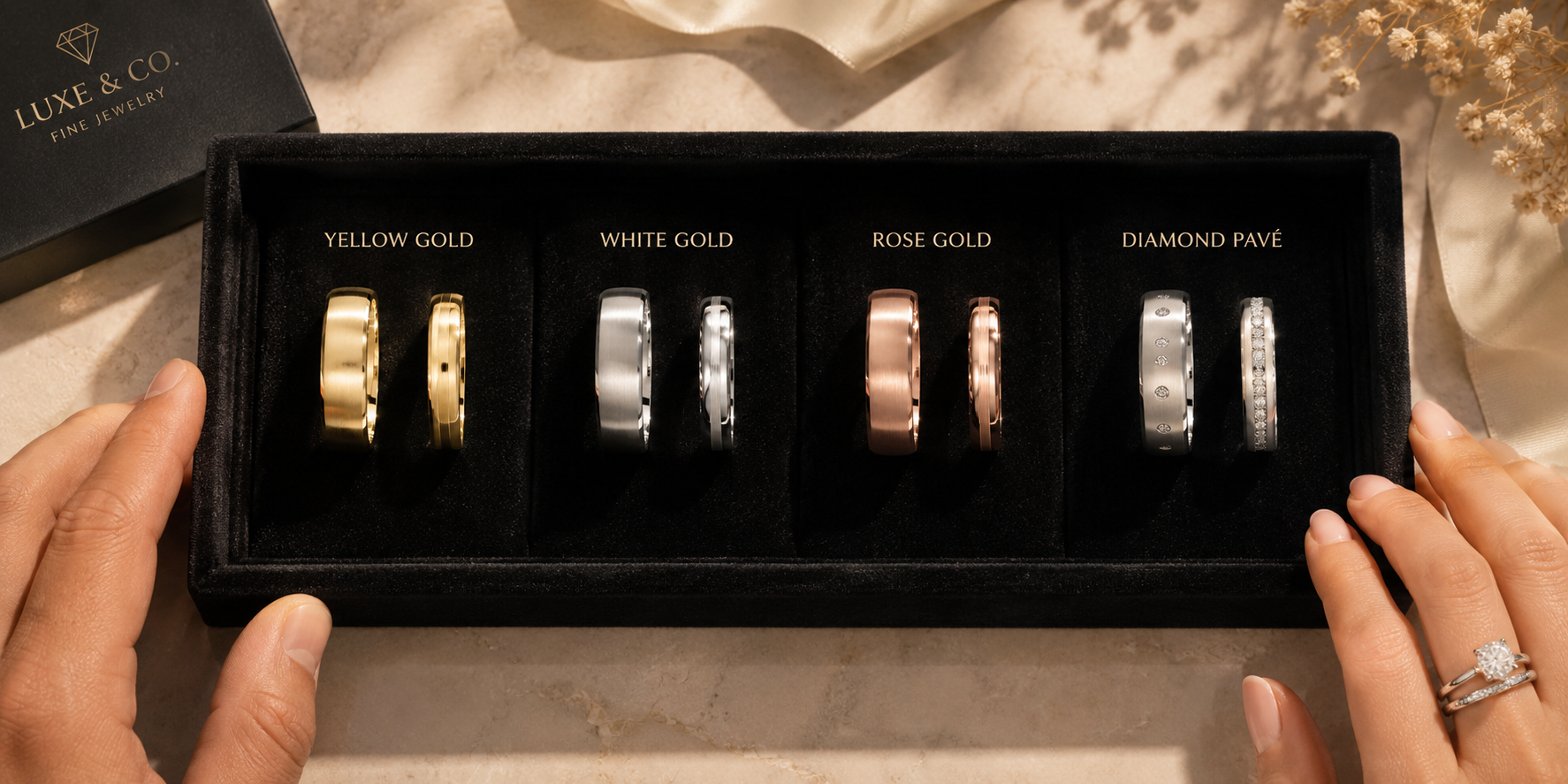 How to Choose His and Hers Wedding Bands: The Complete 2026 Guide