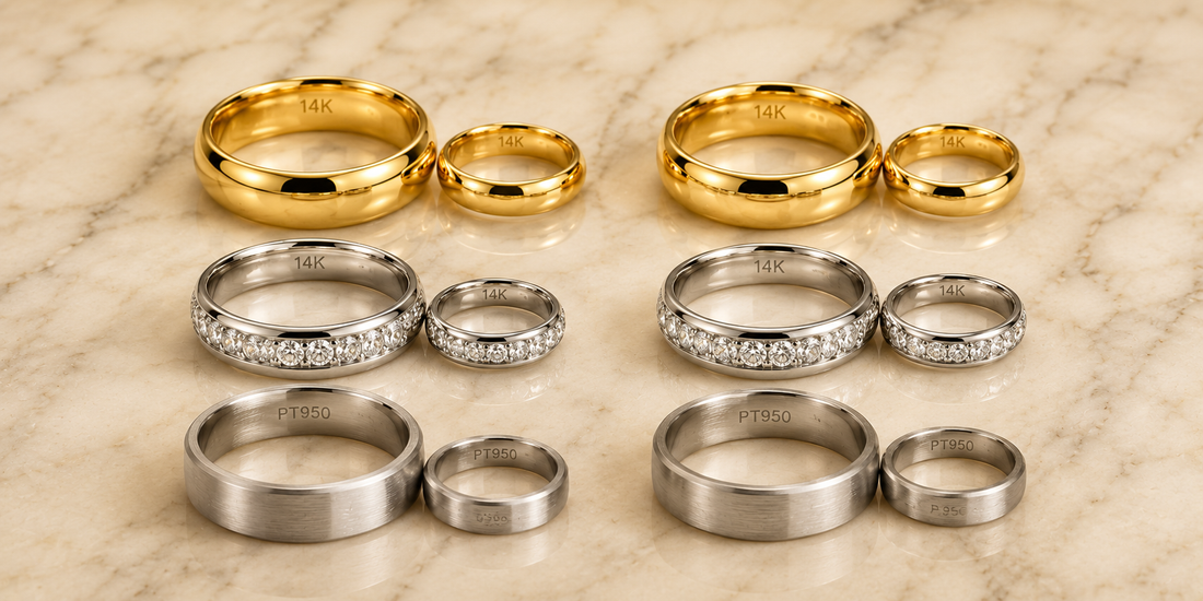 His and Hers Wedding Ring Sets: 18 Matching Couples Sets for 2026