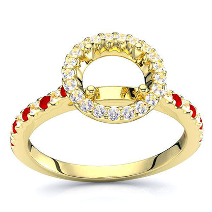 Yellow Diamond and Ruby