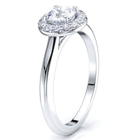 Alabama Halo Engagement Ring