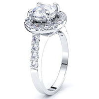 Connecticut Halo Engagement Ring