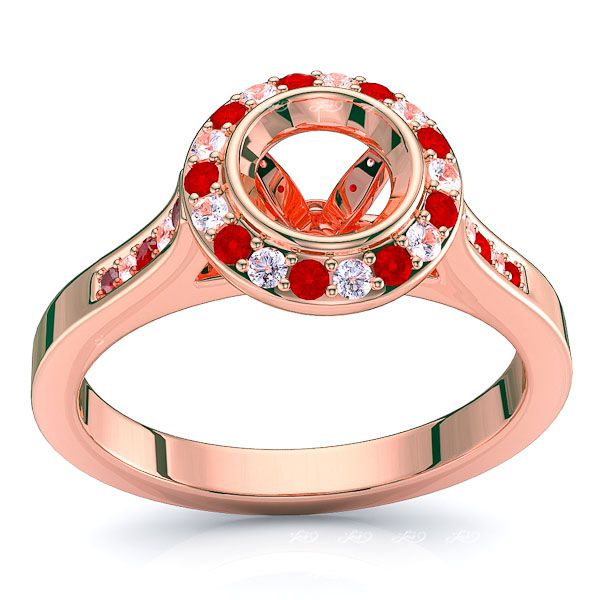 Rose Diamond and Ruby