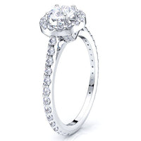 Oregon Halo Engagement Ring