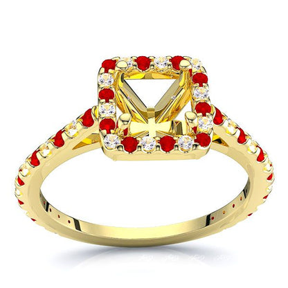 Yellow Diamond and Ruby