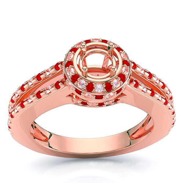 Rose Diamond and Ruby