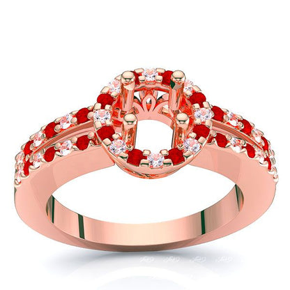Rose Diamond and Ruby