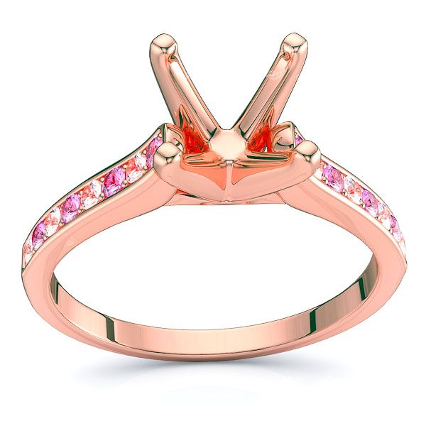 Rose Diamond and Pink Sapphire
