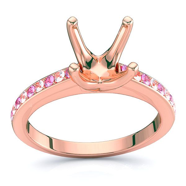 Rose Diamond and Pink Sapphire