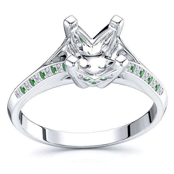 White Diamond and Emerald