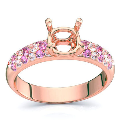 Rose Diamond and Pink Sapphire