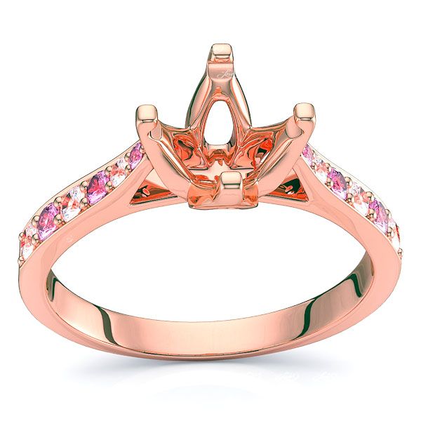 Rose Diamond and Pink Sapphire