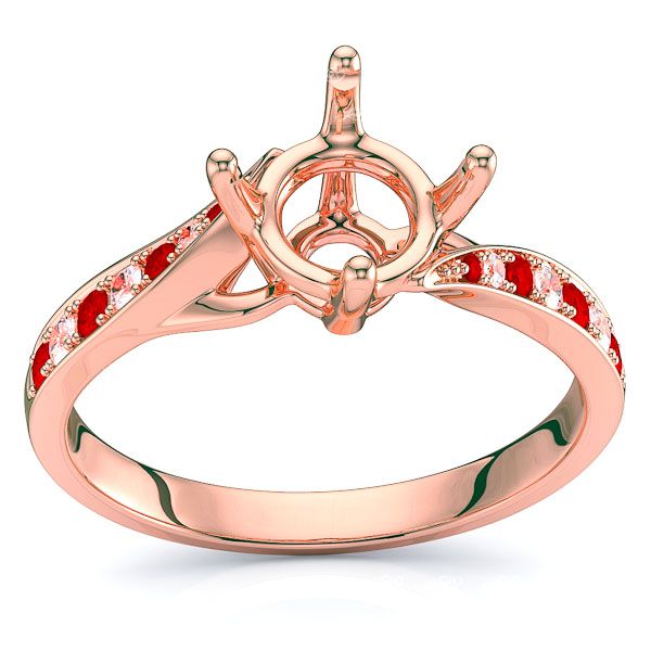 Rose Diamond and Ruby
