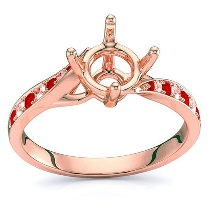 Rose Diamond and Ruby