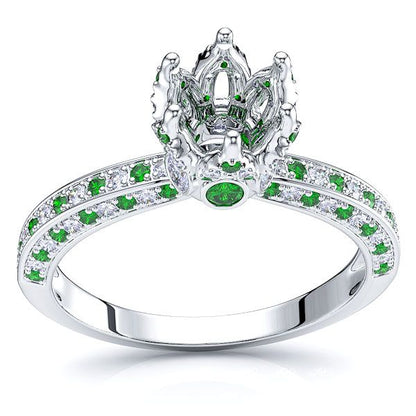White Diamond and Emerald