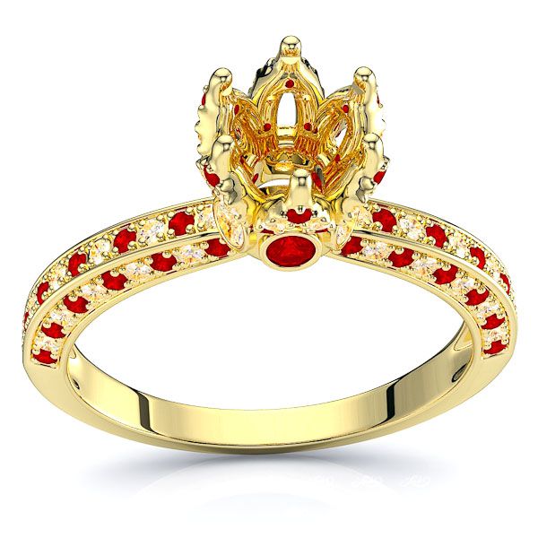 Yellow Diamond and Ruby