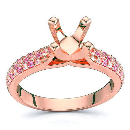 Rose Diamond and Pink Sapphire