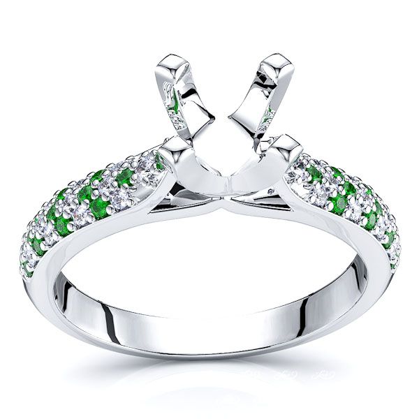 White Diamond and Emerald