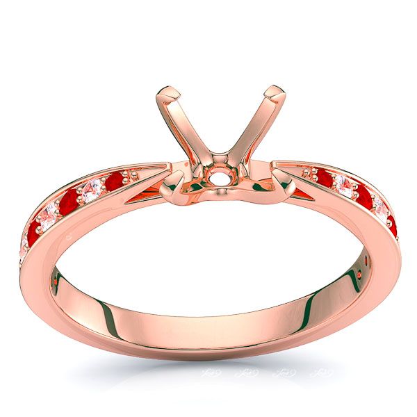 Rose Diamond and Ruby