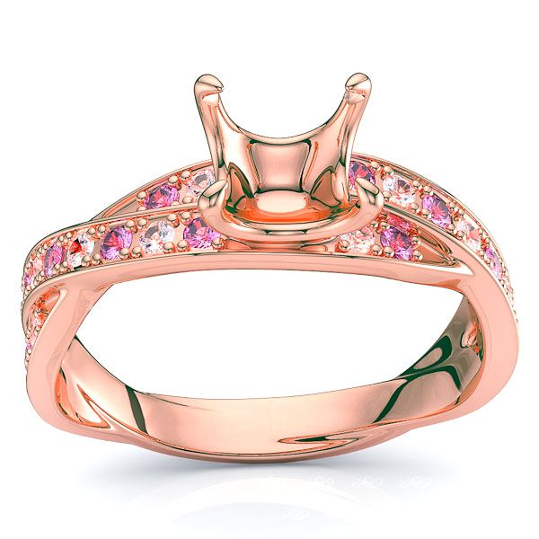 Rose Diamond and Pink Sapphire