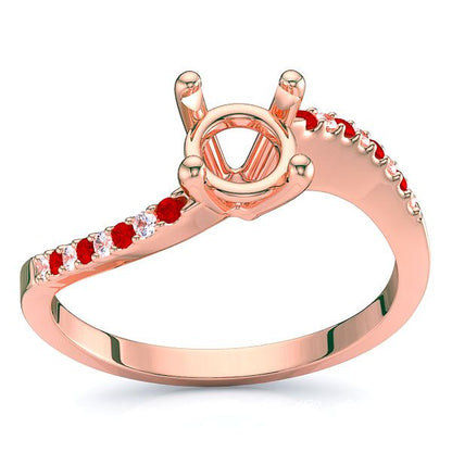 Rose Diamond and Ruby