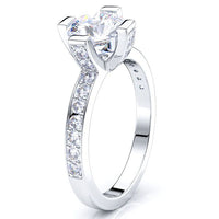 Manitoba Pave Set Engagement Ring
