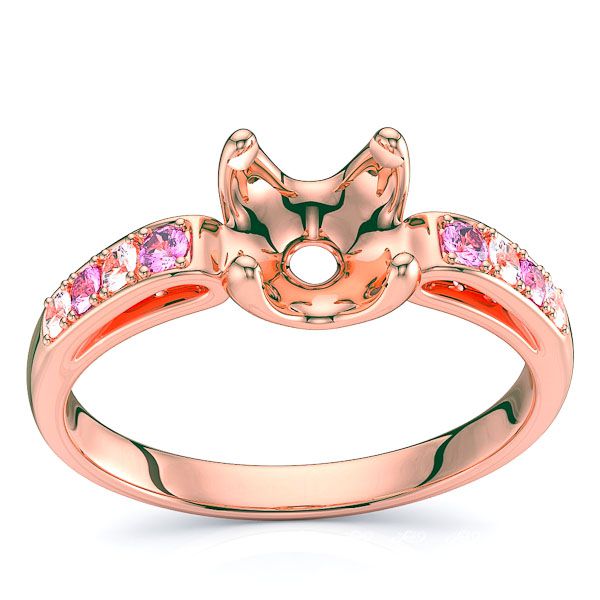 Rose Diamond and Pink Sapphire