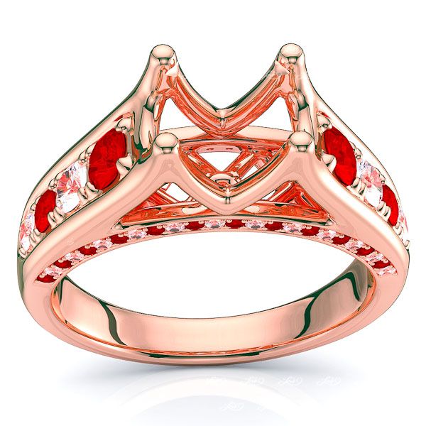 Rose Diamond and Ruby