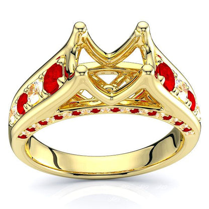 Yellow Diamond and Ruby