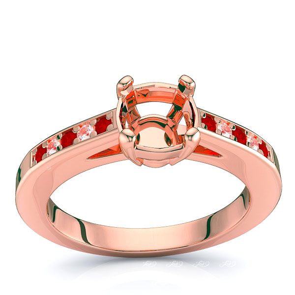 Rose Diamond and Ruby