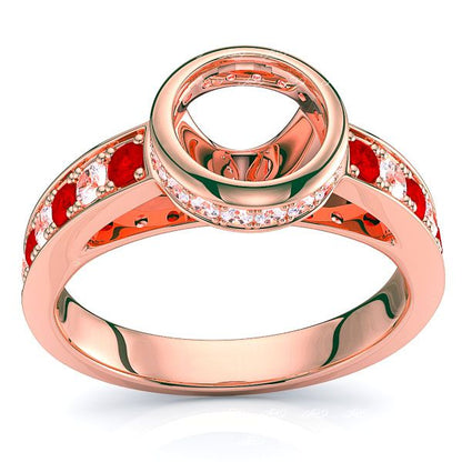 Rose Diamond and Ruby