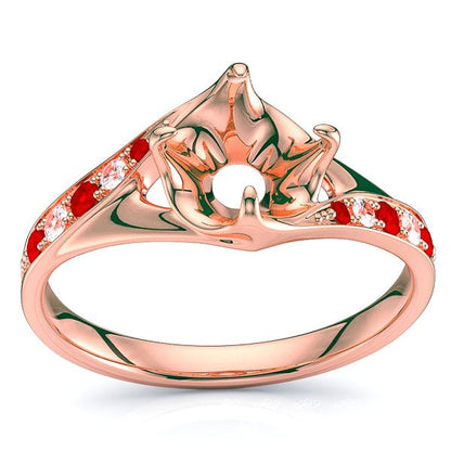 Rose Diamond and Ruby