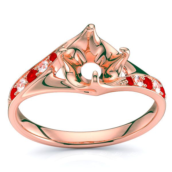 Rose Diamond and Ruby