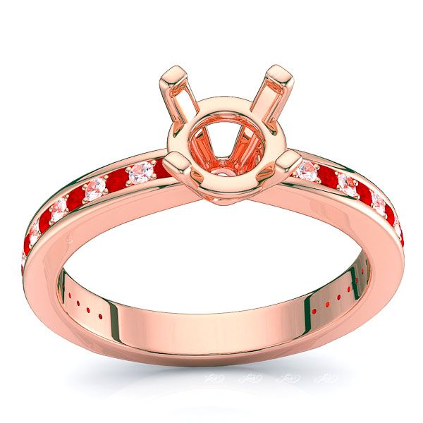 Rose Diamond and Ruby
