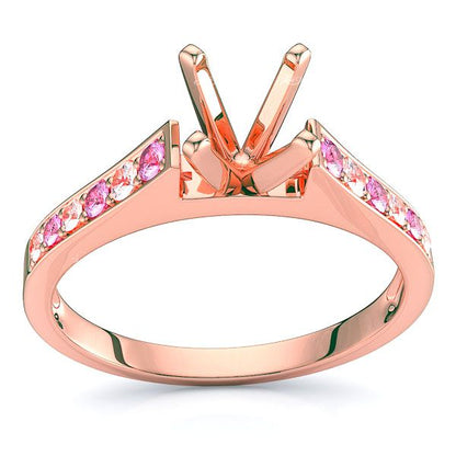 Rose Diamond and Pink Sapphire