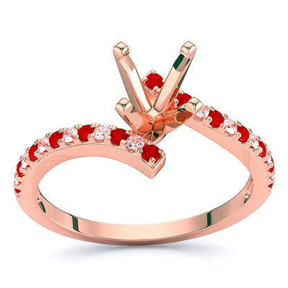 Rose Diamond and Ruby